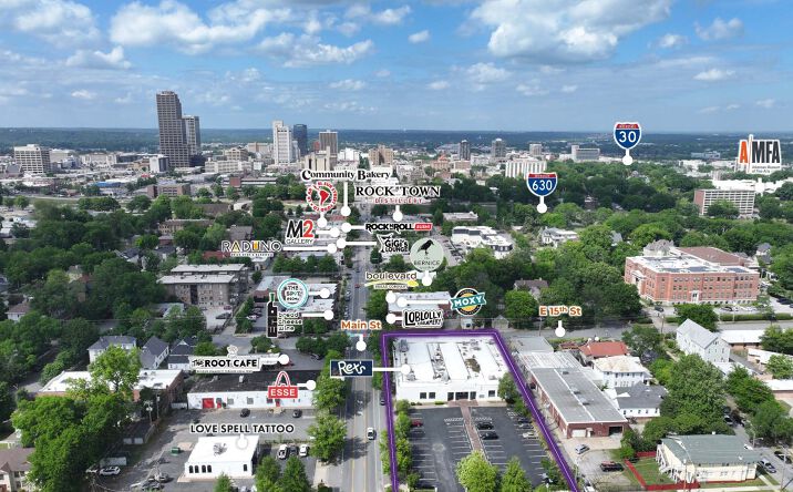 Pictures of Retail, Office property located at 1501 S Main St, Little Rock, AR 72202 for lease - image #1