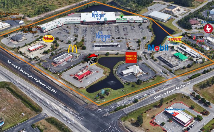 Pictures of Retail property located at 3735 Renee Dr, Myrtle Beach, SC 29579 for lease - image #1