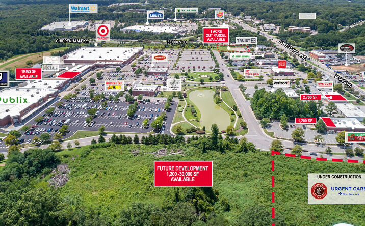 Pictures of Retail property located at 7101 & 7045 Forest Hill Ave, Richmond, VA 23225 for lease - image #1