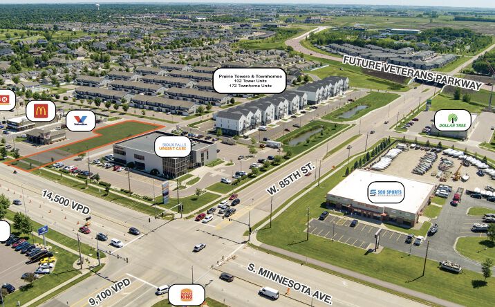 Pictures of Land property located at 7560 S Minnesota Ave, Sioux Falls, SD 57108 for lease - image #1