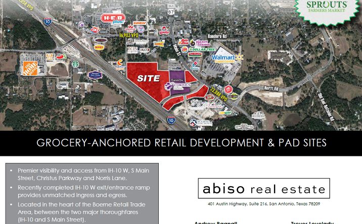 Pictures of Retail, Restaurant property located at NEC of IH-10 W & Christus Parkway, Boerne, TX 78006 for lease - image #1