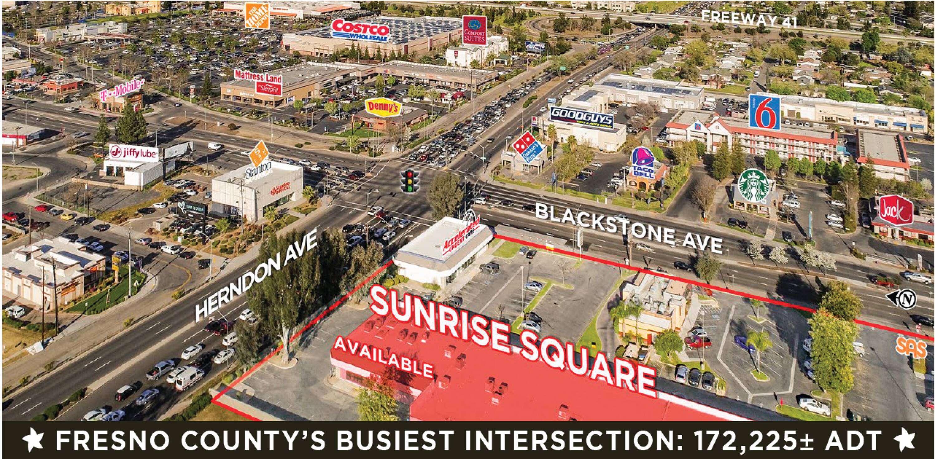 Blackstone & Herndon Ave, Fresno, CA 93710