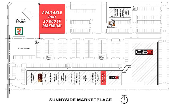 Pictures of Retail, Restaurant property located at Kings Canyon Rd & Fowler Ave, Fresno, CA 93727 for lease - image #1