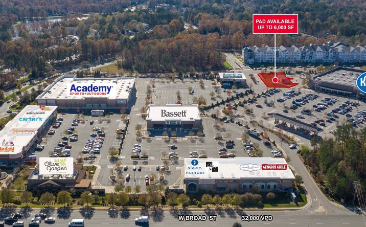 Pictures of Retail, Land, Restaurant property located at W. Broad St. & Lauderdale Dr, Henrico, VA 23233 for lease - image #1