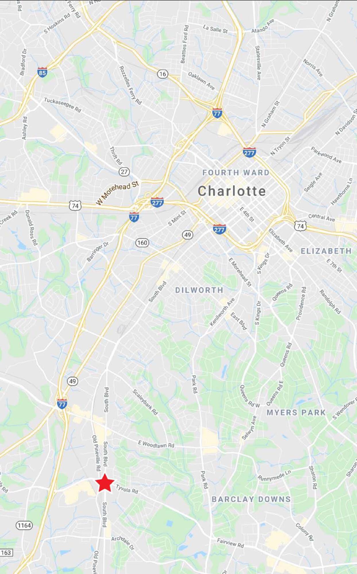 Corner of South Blvd. & Tyvola Rd, Charlotte, NC 28210 | Crexi.com