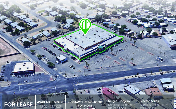 Pictures of Retail, Office, Restaurant property located at 9740 Dyer St, El Paso, TX 79924 for lease - image #1