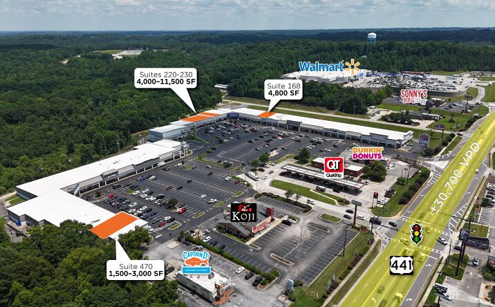 Pictures of Retail property located at 110 Banks Crossing Drive, Commerce, GA 30529 for lease - image #1
