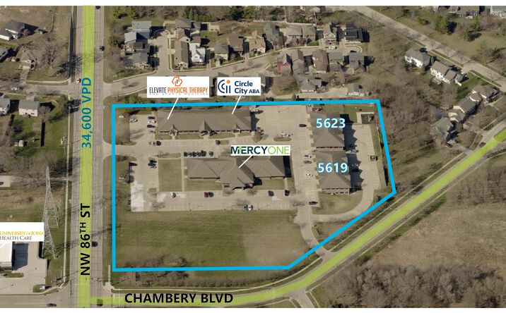 Pictures of Office, Special Purpose property located at 5619 NW 86th St, Johnston, IA 50131 for lease - image #1