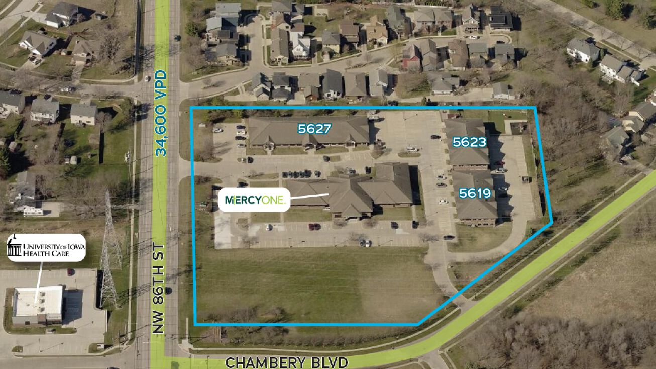 5619 NW 86th St, Johnston, IA 50131 Office Space for Lease Green