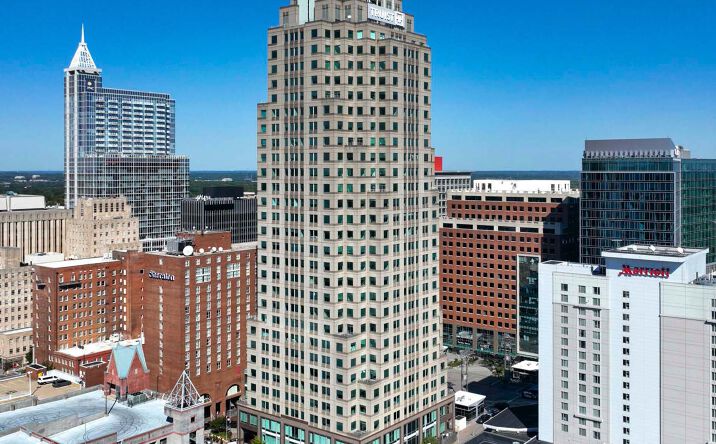 Pictures of Office property located at 434 Fayetteville Street, Raleigh, NC 27601 for lease - image #1