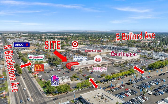 Pictures of Retail property located at 5628 N Blackstone Ave, Fresno, CA 93710 for lease - image #1