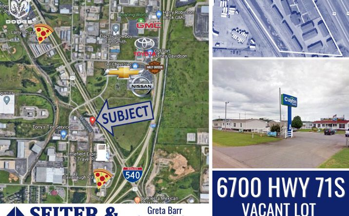 Pictures of Land property located at 6700 Hwy 71S, Fort Smith, AR 72908 for lease - image #1