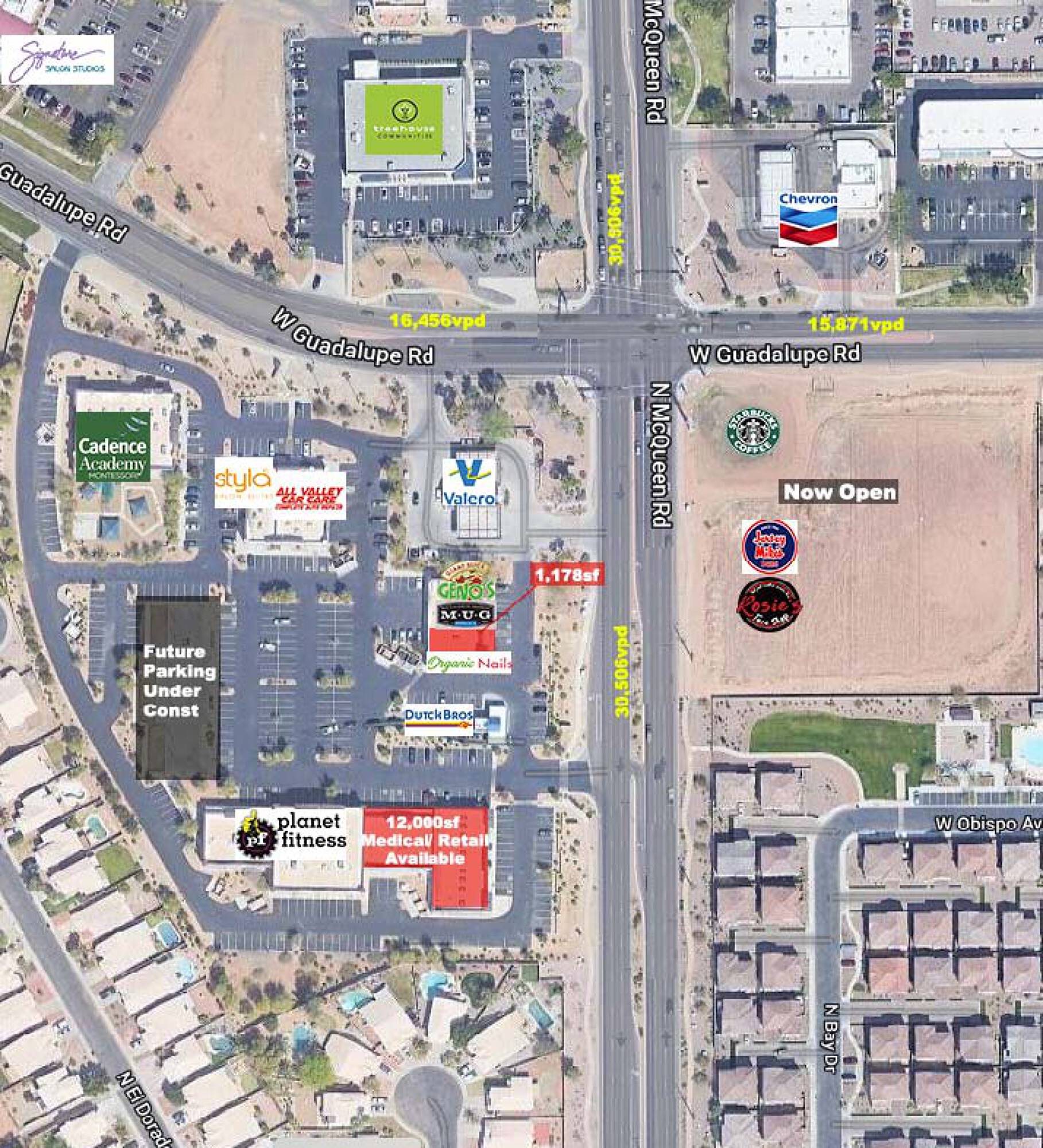 Southwest Corner of Guadalupe Rd and McQueen Rd, Gilbert, AZ 85233