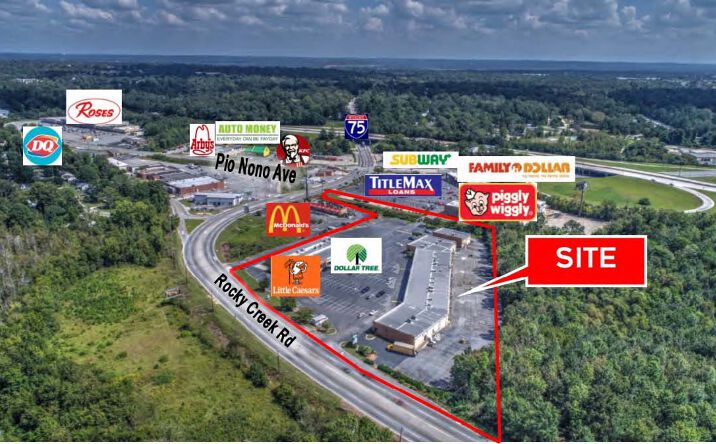 Pictures of Retail property located at 1530 Rocky Creek Rd, Macon, GA 31206 for lease - image #1