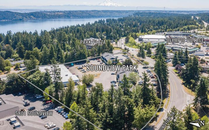 Pictures of Retail, Office property located at 5775 Soundview Dr, Gig Harbor, WA 98335 for lease - image #1