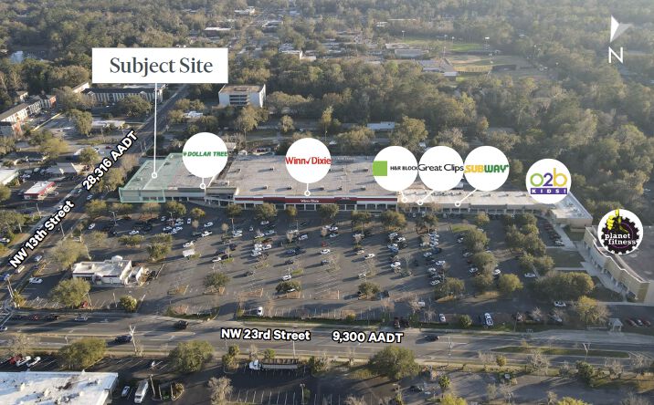 Pictures of Retail property located at 1349 NW 23rd Ave, Gainesville, FL 32606 for lease - image #1