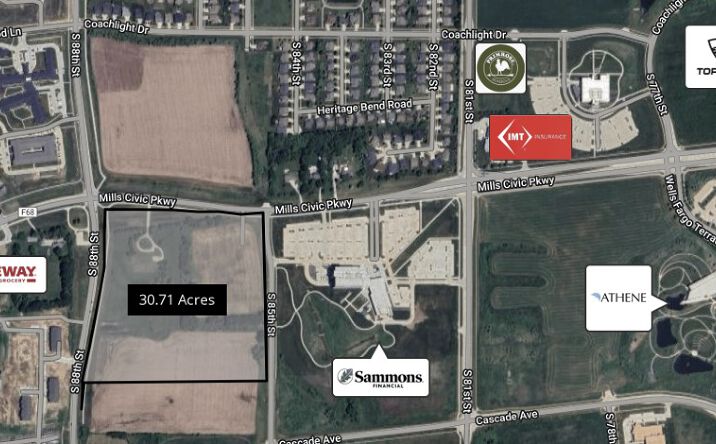 Pictures of Retail, Land property located at 8550 Mills Civic Pkwy, West Des Moines, IA 50266 for lease - image #1