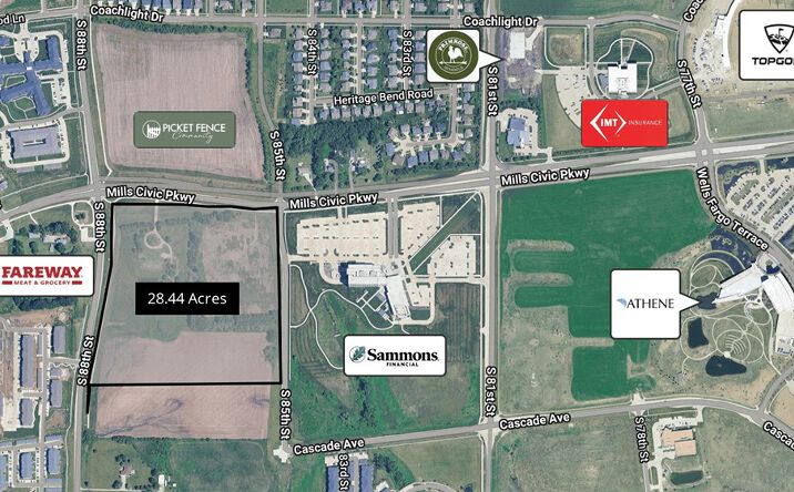 Pictures of Land property located at 8550 Mills Civic Pkwy, West Des Moines, IA 50266 for lease - image #1