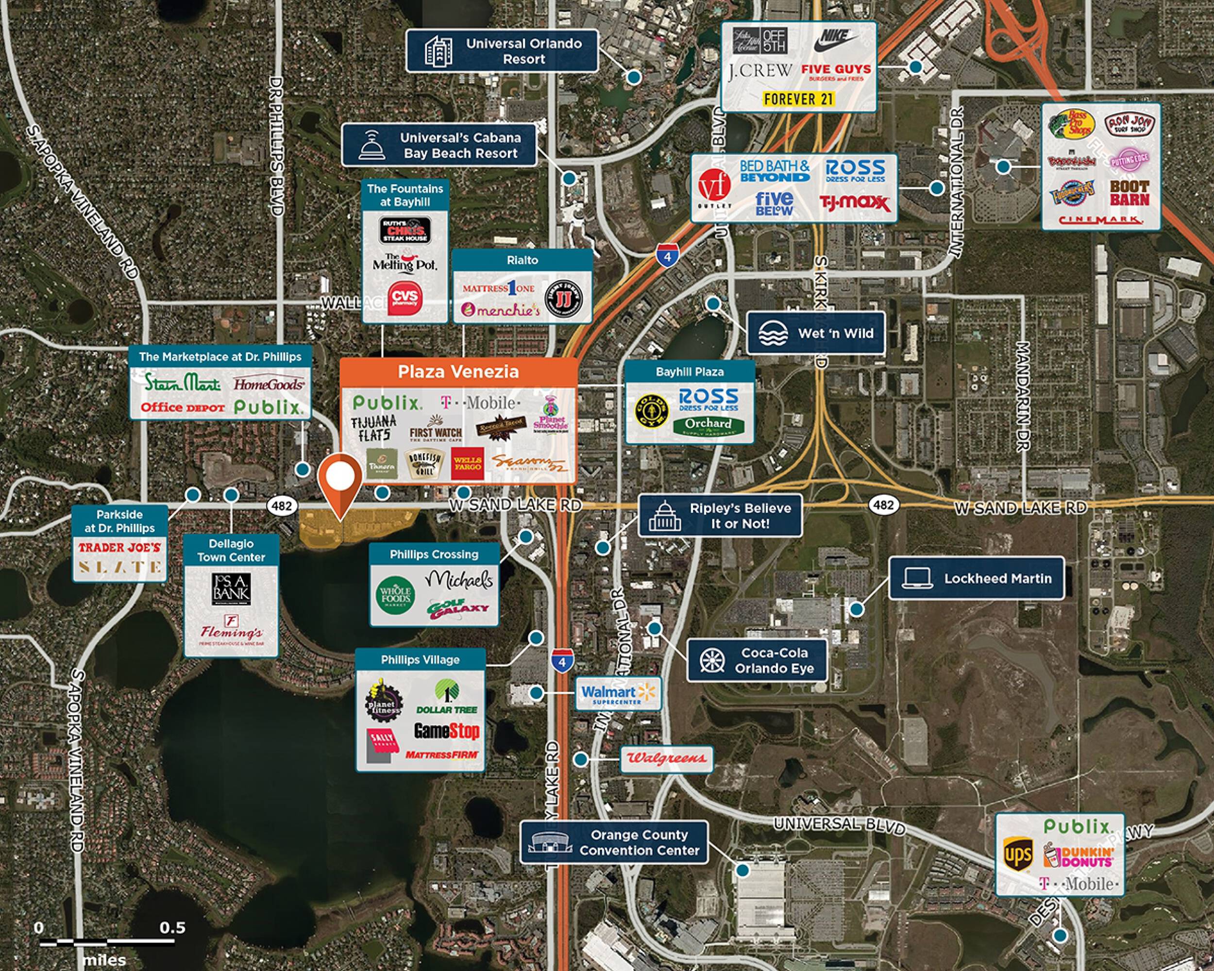 W Sand Lake Rd, Orlando, FL 32819