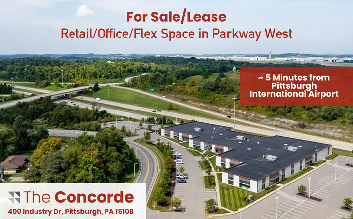 Pictures of Retail, Office, Industrial property located at 400 Industry Drive, Coraopolis, PA 15103 for lease - image #1