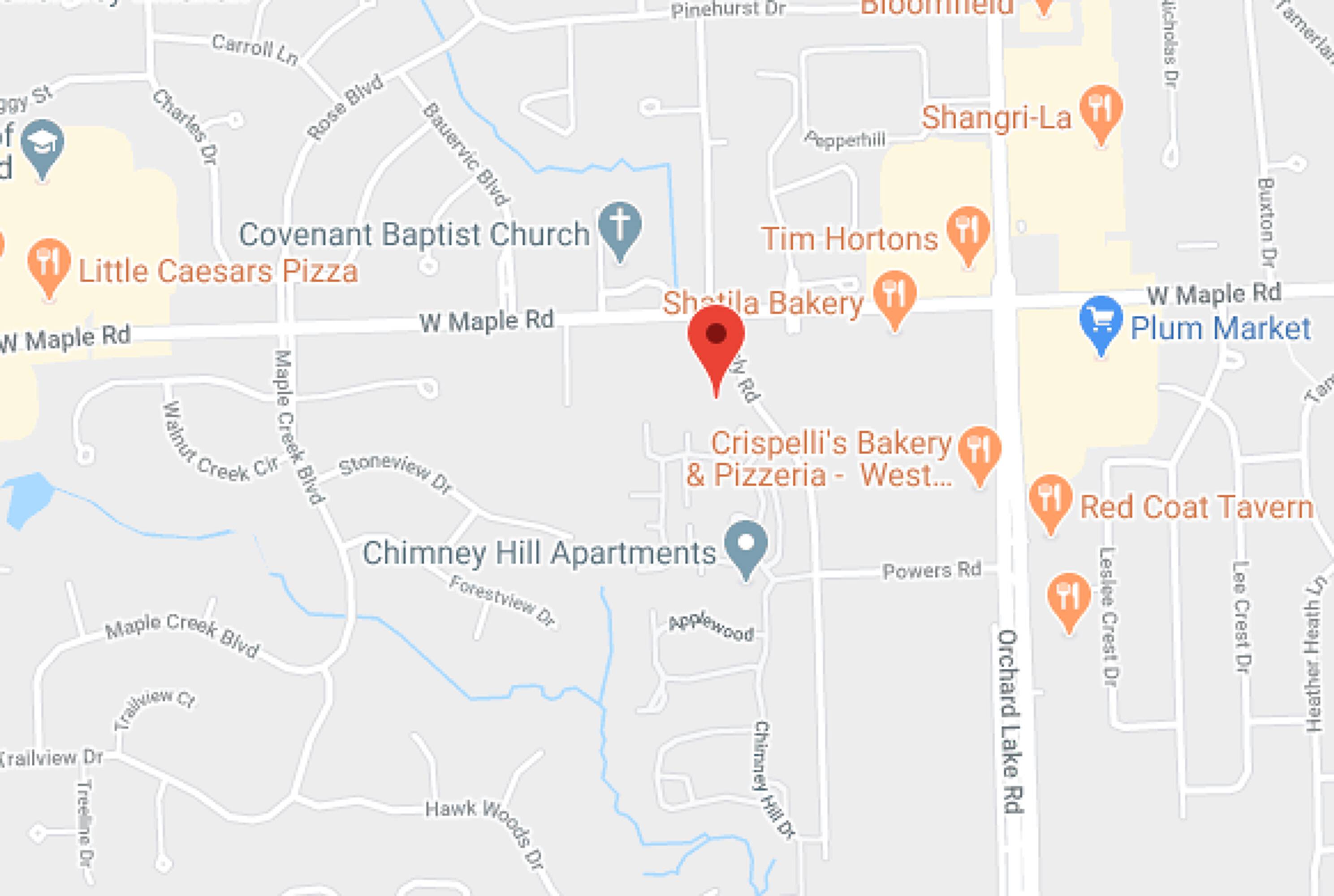 57935839 W Maple Road, West Bloomfield Township, MI 48322 Office