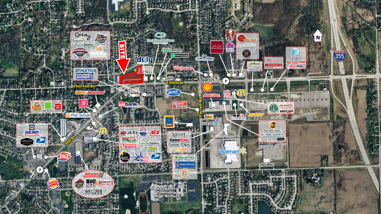 159th St and Thornton St, Lockport, IL 60441 Retail Space for Lease