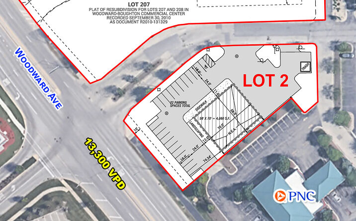 Pictures of Land property located at 8635 Woodward Ave, Woodridge, IL 60517 for lease - image #1