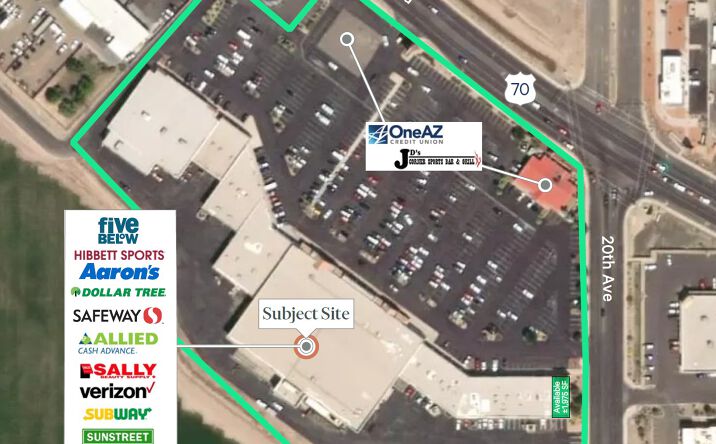 Pictures of Retail property located at 2013-2157 W US Highway 70, Thatcher, AZ 85543 for lease - image #1