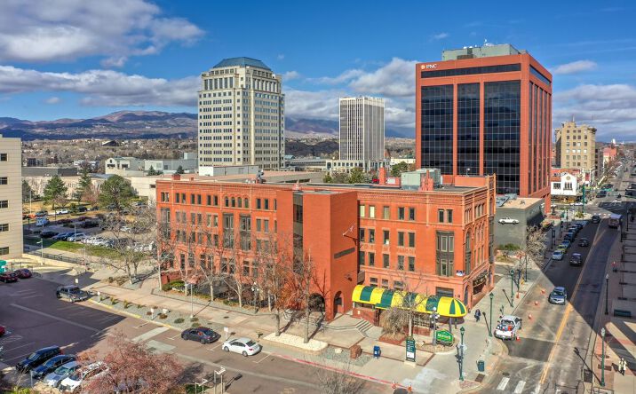 Pictures of Office property located at 128 S. Tejon St, Colorado Springs, CO 80903 for lease - image #1