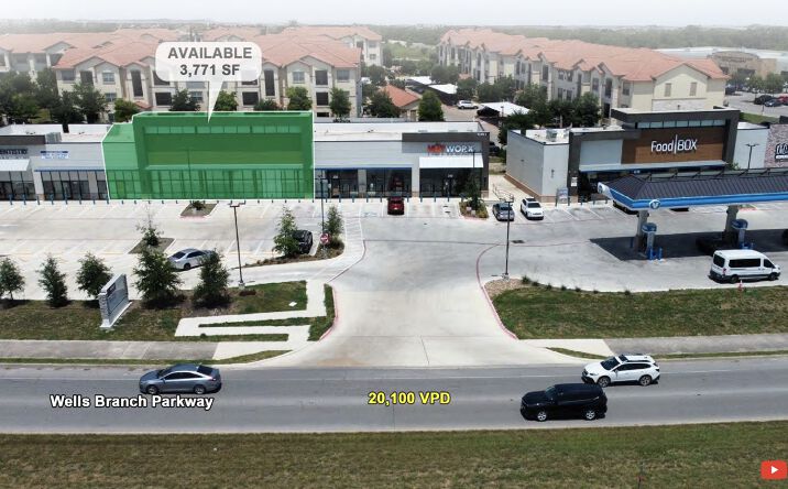 Pictures of Retail, Office property located at 200 E Wells Branch Pkwy, Pflugerville, TX 78660 for lease - image #1