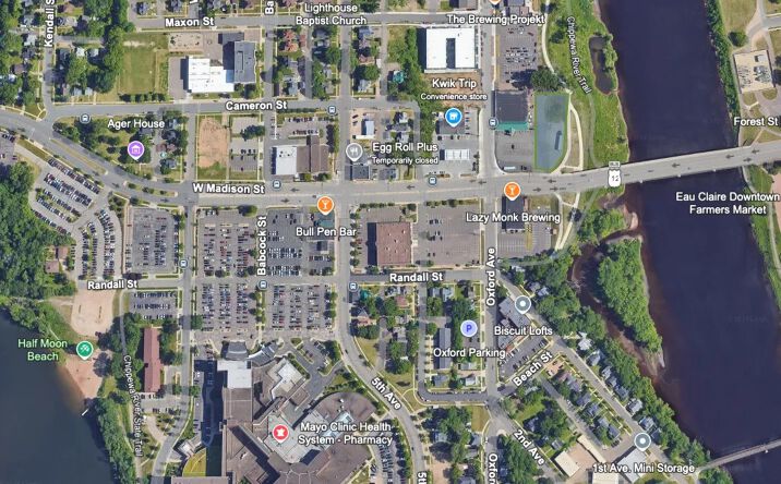 Pictures of Retail, Office, Industrial property located at 10 W Madison St, Eau Claire, WI 54703 for lease - image #1