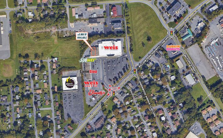 Pictures of Retail property located at 3011 William Penn Hwy, Easton, PA 18045 for lease - image #1
