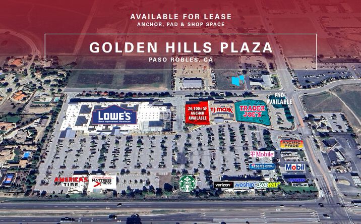 Pictures of Retail property located at Hwy 46 & Golden Hill Rd, Paso Robles, CA 93446 for lease - image #1