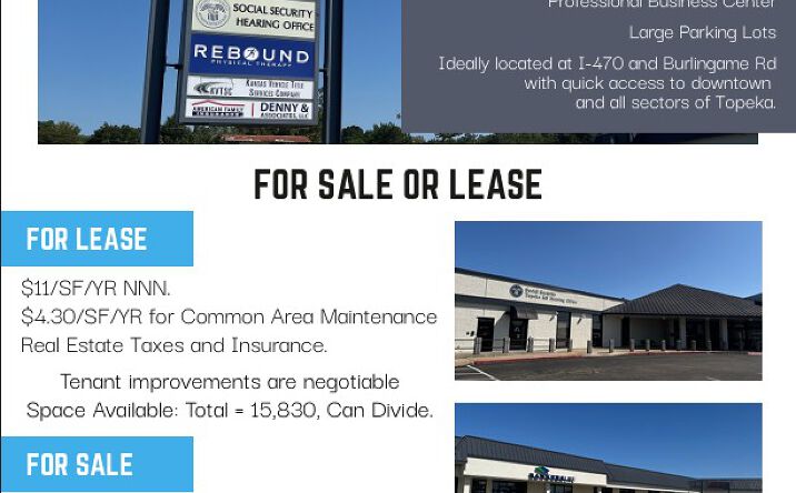 Pictures of Office property located at 3712 SW 37th St, Topeka, KS 66614 for lease - image #1