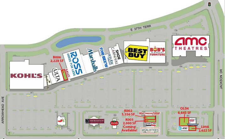 Pictures of Retail property located at 19000 East 39th St S, Independence, MO 64057 for lease - image #1