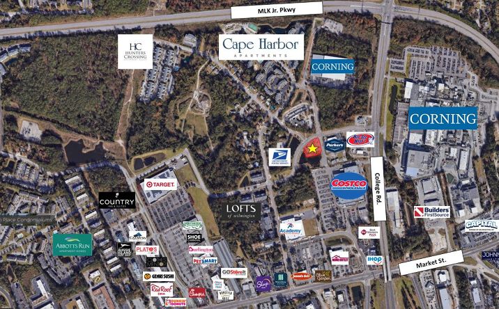Pictures of Retail property located at 5300 Ringo Dr, Wilmington, NC 28405 for lease - image #1