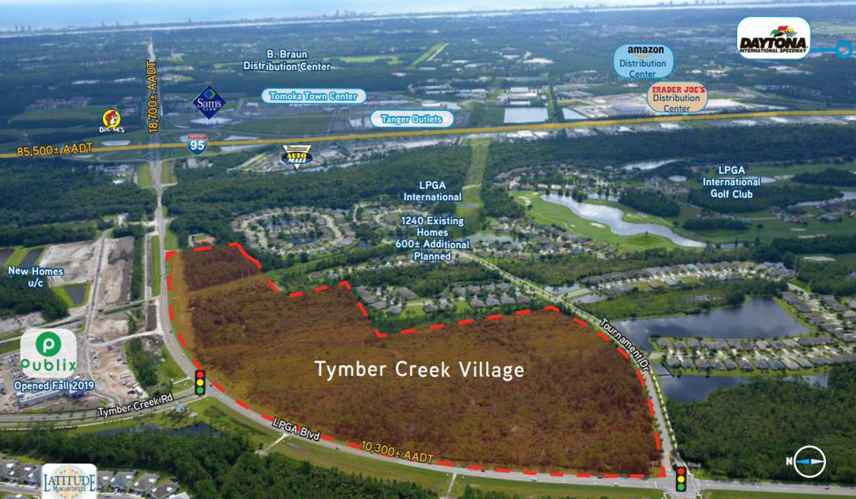 LPGA and Tymber Creek Rd, Daytona Beach, FL 32124