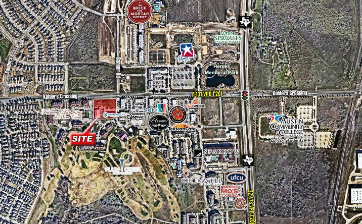 Pictures of Retail, Office property located at 4210 Benner Rd, Kyle, TX 78640 for lease - image #1