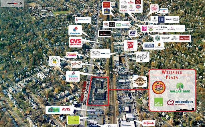 Pictures of Retail property located at 223-341 South Avenue East, Westfield, NJ 07090 for lease - image #1