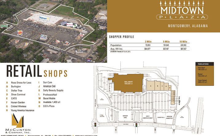 Pictures of Retail property located at 969 Ann St, Montgomery, AL 36107 for lease - image #1