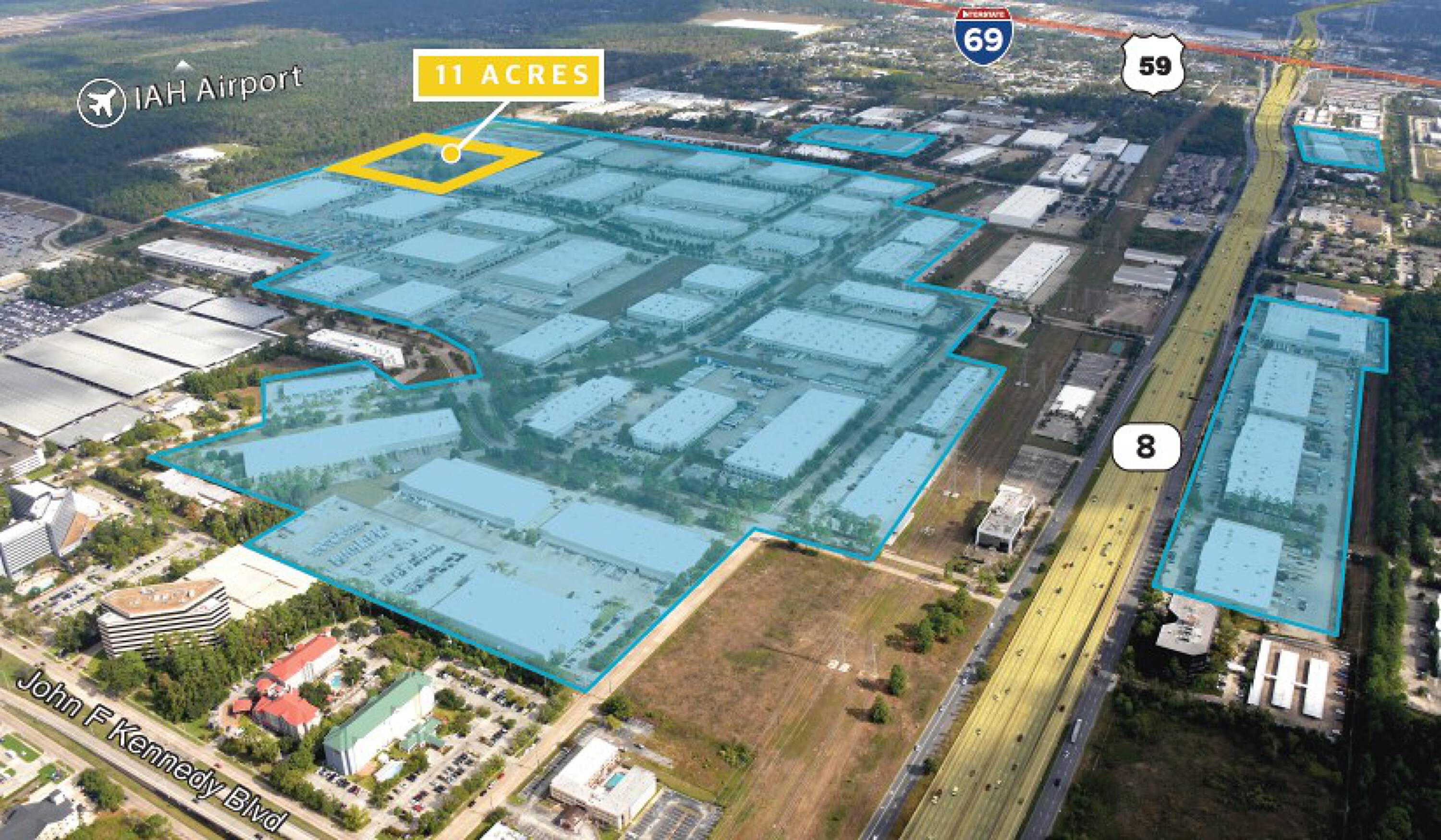 11 Acres in World Houston Business Center