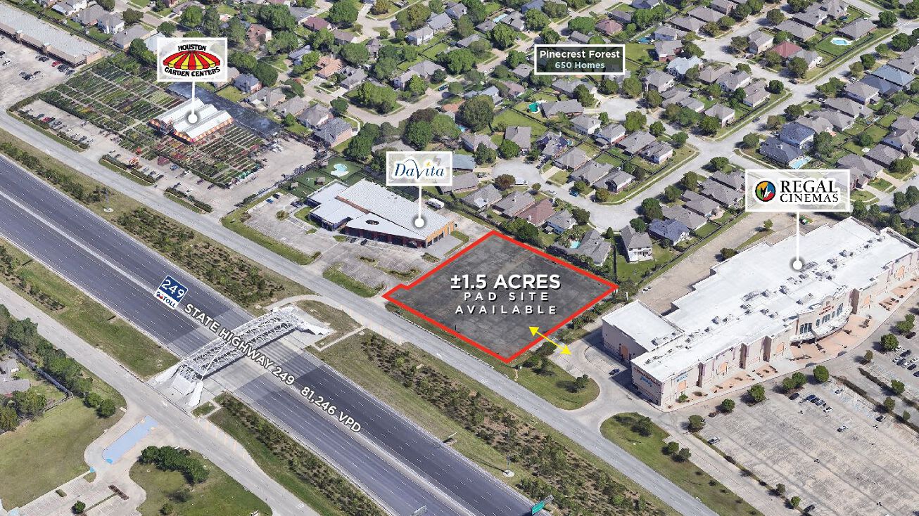 24720 Hwy 249, Tomball, TX 77375 Land for Lease 24720 Highway 249