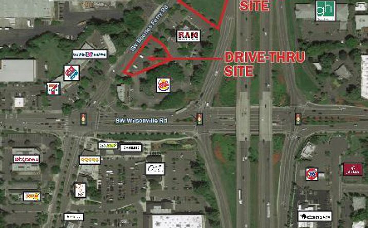 Pictures of Retail, Land property located at I-5 & Wilsonville Rd, Wilsonville, OR 97070 for lease - image #1