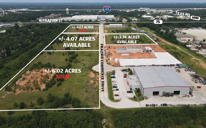 image of property at N. Frazier Street and Frazier Commerce Park Conroe, TX 77303