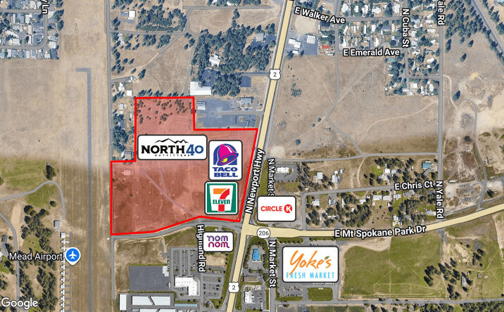 Pictures of Retail, Land property located at 14400 N Newport Hwy, Mead, WA 99021 for lease - image #1