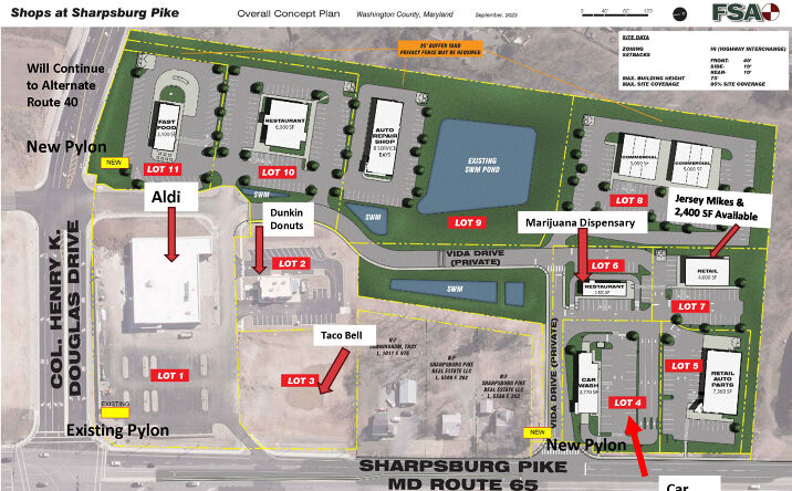 Pictures of Retail property located at 10433 Sharpsburg Pike, Hagerstown, MD 21740 for lease - image #1