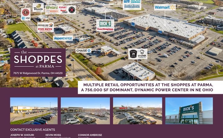 Pictures of Retail, Restaurant, Land property located at 7671 W Ridgewood Dr, Cleveland, OH 44129 for lease - image #1