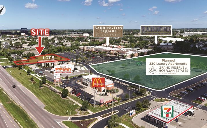 Pictures of Retail property located at 2360 W Higgins Rd, Hoffman Estates, IL 60169 for lease - image #1