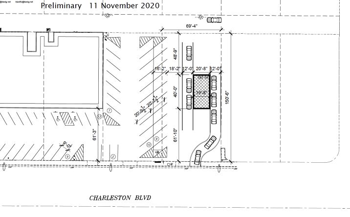 Pictures of Land property located at 1755 E Charleston Blvd, Las Vegas, NV 89104 for lease - image #1