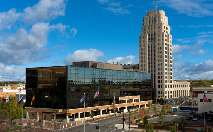 Pictures of Office, Special Purpose property located at 67 W Michigan Avenue, Battle Creek, MI 49017 for lease - image #1